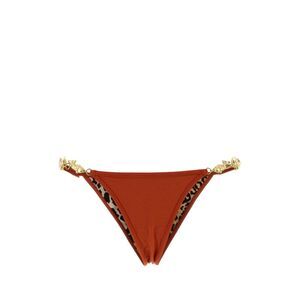 Reina Olga Women Coral Stretch Nylon Splash Bikini Bottom